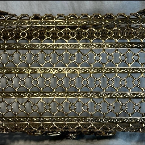 Vintage Footed Tissue Box Holder - Picture 5 of 8